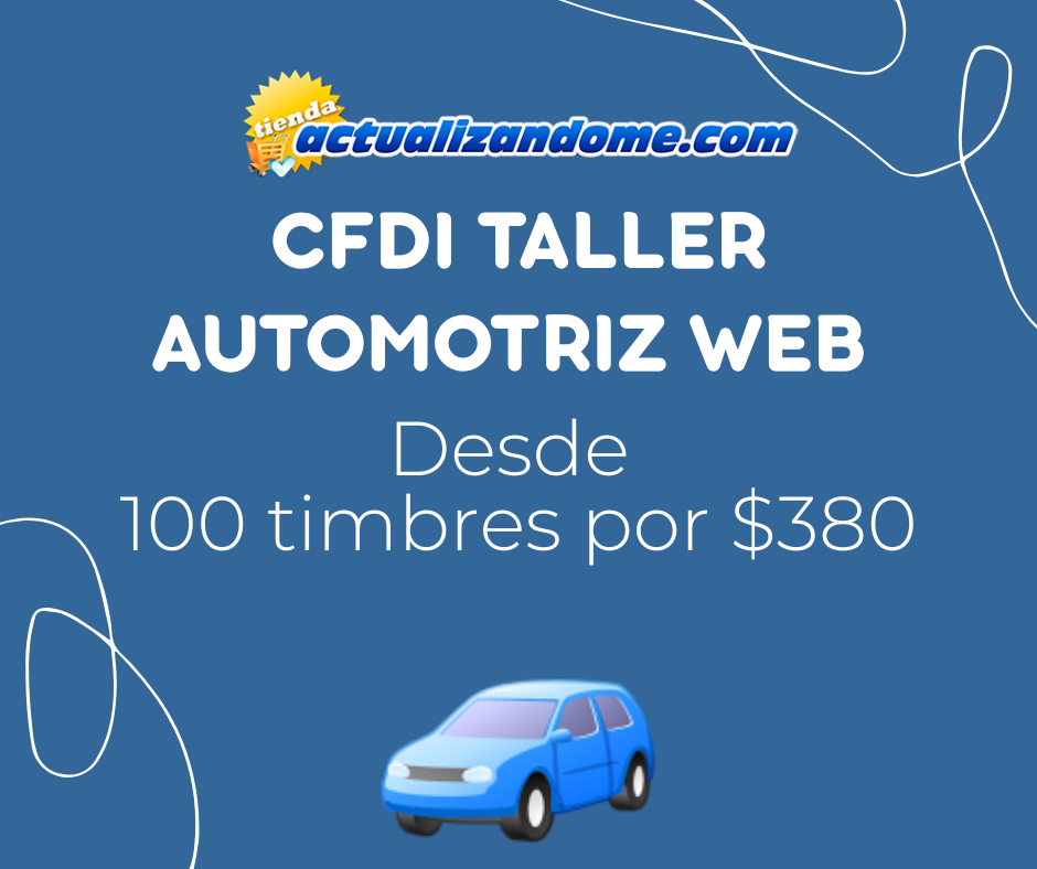 CFDi Taller Automotriz Web