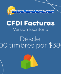 CFDI FACTURAS 4.0 Versión Escritorio