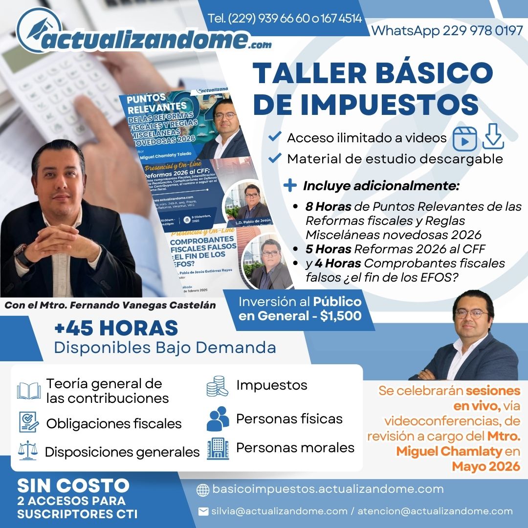 Taller básico de Impuestos