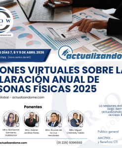 SESIONES VIRTUALES SOBRE LA DECLARACIÓN ANUAL DE PERSONAS FÍSICAS 2025