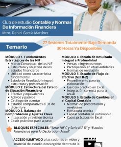 Club de estudio Contable y Normas De Información Financiera