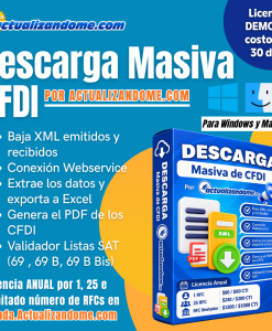 Descarga Masiva CFDI por actualizandome.com