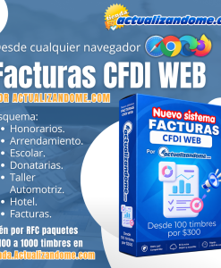 Facturas CFDI WEB - Nuevo sistema