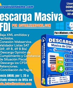 Descarga Masiva CFDI por actualizandome.com