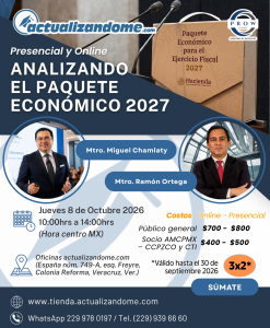 Analizando el Paquete Económico 2027