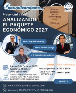 Analizando el Paquete Económico 2027