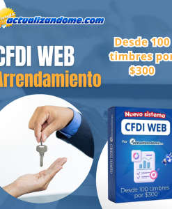 NUEVO CFDI VERSIÓN WEB Arrendamiento