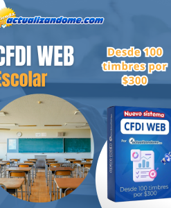 NUEVO CFDI VERSIÓN WEB Escolar