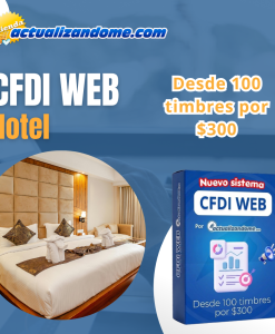 NUEVO CFDI VERSIÓN WEB Hotel