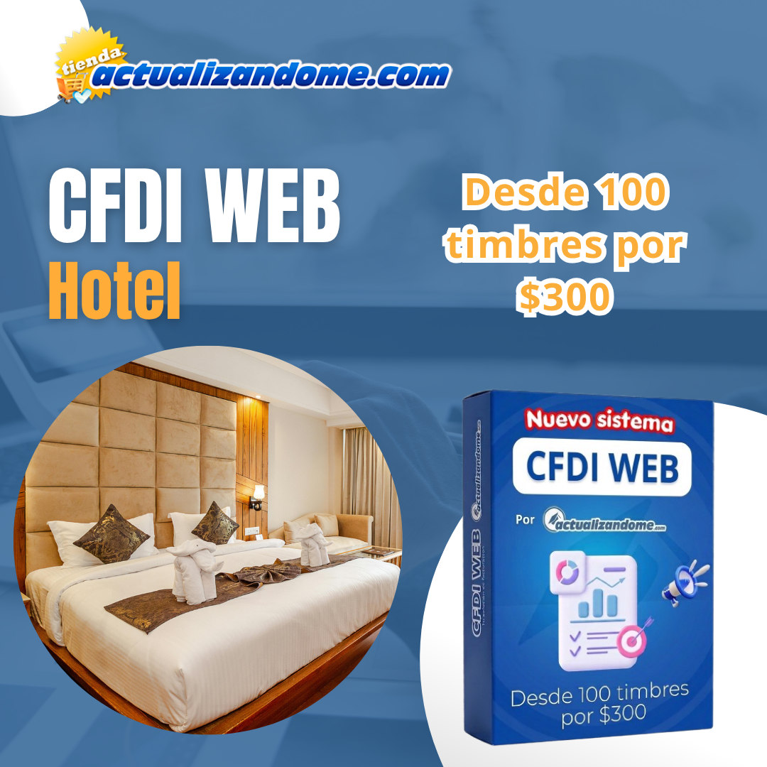 NUEVO CFDI VERSIÓN WEB Hotel