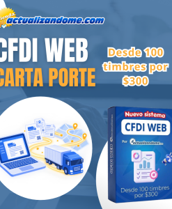 NUEVO CFDI VERSIÓN WEB Carta Porte